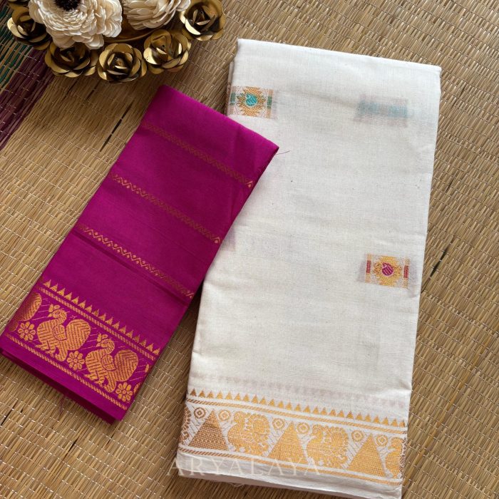 Sungudi Cotton Onam Edit - AR1114